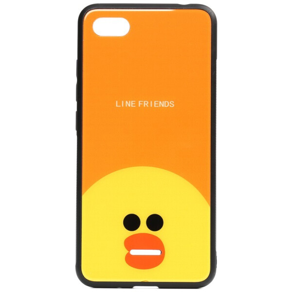 

Чехол-накладка TOTO Cartoon Print Glass Case для Xiaomi Redmi 6A Line friends Sally