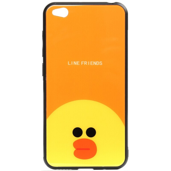 

Чехол-накладка TOTO Cartoon Print Glass Case для Xiaomi Redmi Go Line friends Sally