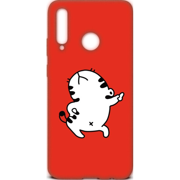 

Чехол-накладка TOTO Cartoon Soft Silicone TPU Case Huawei P Smart+ 2019 Cat Red
