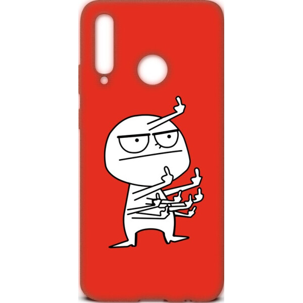 

Чехол-накладка TOTO Cartoon Soft Silicone TPU Case Huawei P Smart+ 2019 FK9 Red