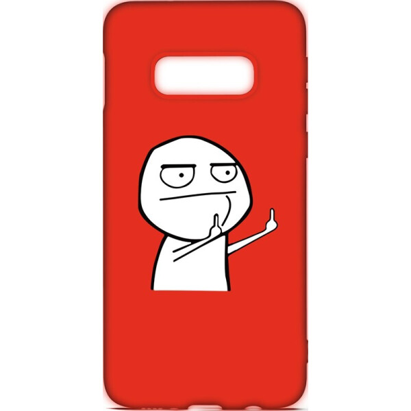 

Чехол-накладка TOTO Cartoon Soft Silicone TPU Case Samsung Galaxy S10e FK 2 Red