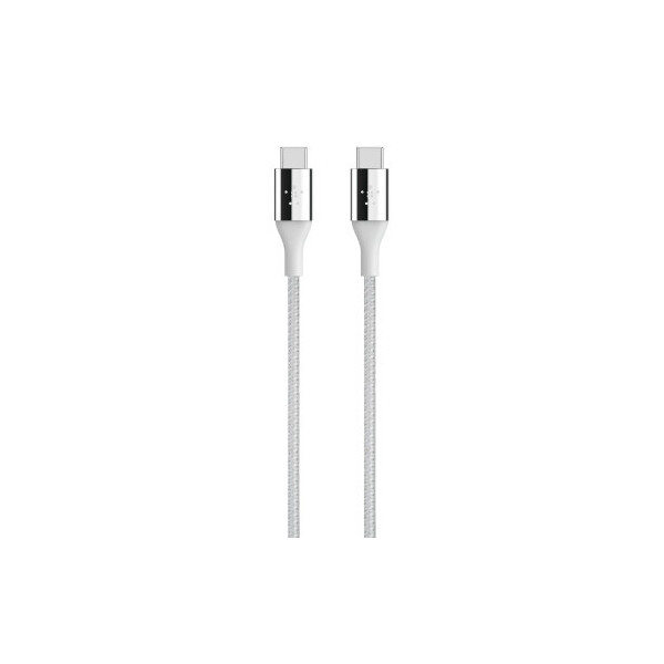 

Belkin Premium Kevlar Cable, Usb-C,4'[Silver]