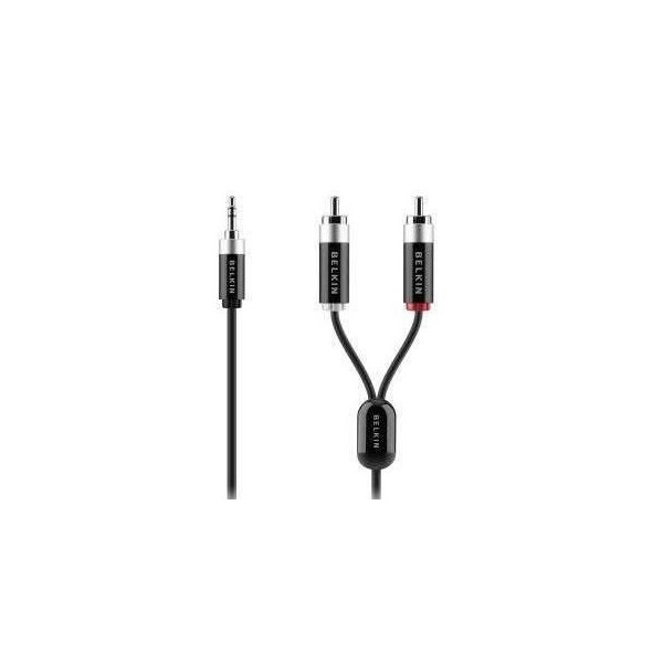 

Belkin Кабель Jack 3.5Mm - M/rca-Mx2 Proav 1000 2M, Black