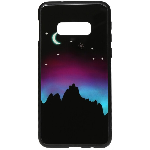 

Чехол-накладка TOTO Night Light Print Glass Case для Samsung Galaxy S10e Young Moon
