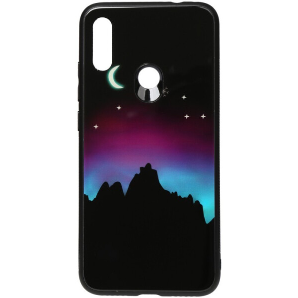 

Чехол-накладка TOTO Night Light Print Glass Case для Xiaomi Redmi Note 7 Young Moon