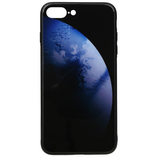 

Чехол-накладка TOTO Print Glass Space Case для Apple iPhone 7 Plus/8 Plus Dark Blue