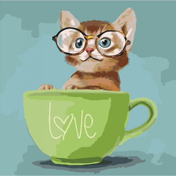 

Картина По Номерам. Животные, Птицы "lovely Kitten" 40*40См * Kho4057