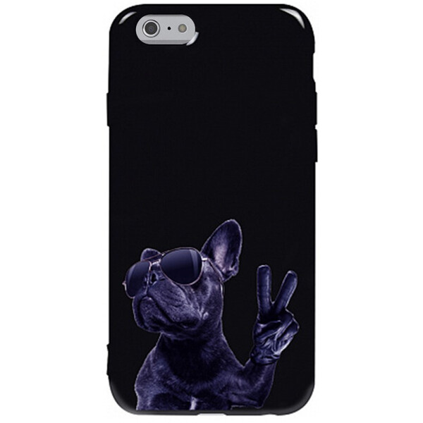 

Чехол-накладка TOTO Pure Tpu 2mm Print Case Apple iPhone 6/6s #80 Cooldog Black