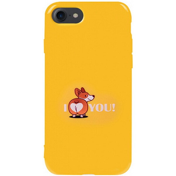 

Чехол-накладка TOTO Pure Tpu 2mm Print Case Apple iPhone 7/8 #68 Korgias Yellow