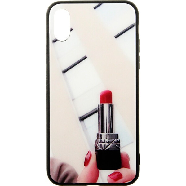 

Чехол-накладка TOTO Tempered Glass Phone Case Fashionable для Apple iPhone X Mirror