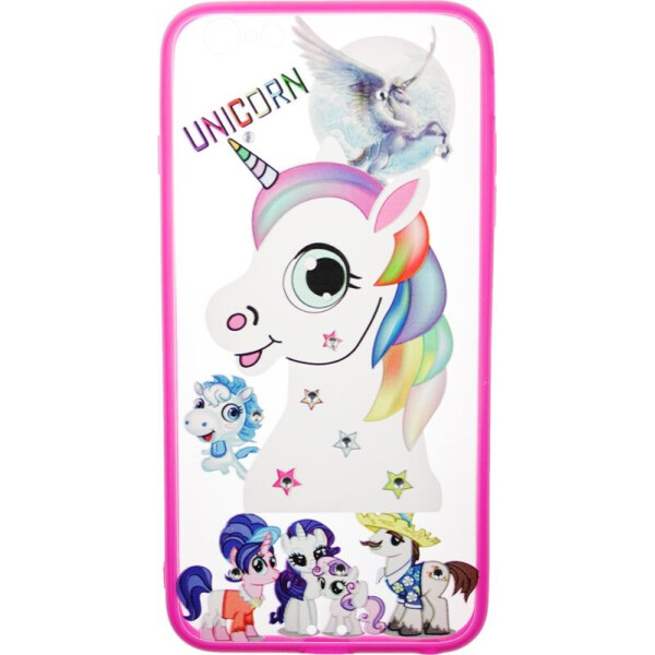 

Чехол-накладка TOTO TPU Сartoon Network Case для IPhone 6 Plus/6S Plus Pink Unicorn