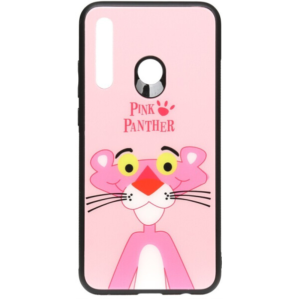 

Чехол-накладка TOTO Cartoon Print Glass Case для Huawei P Smart+ 2019 Pink Panther
