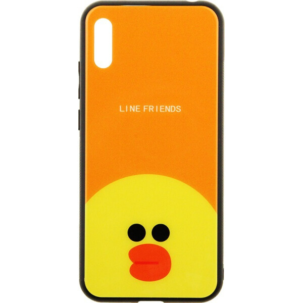 

Чехол-накладка TOTO Cartoon Print Glass Case для Huawei Y6 2019 Line friends Sally