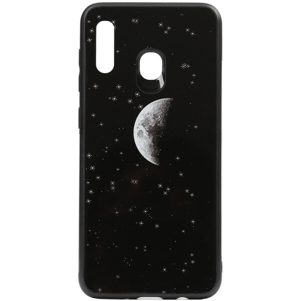 

Чехол-накладка TOTO Cartoon Print Glass Case для Samsung Galaxy A20/A30 Starry Sky