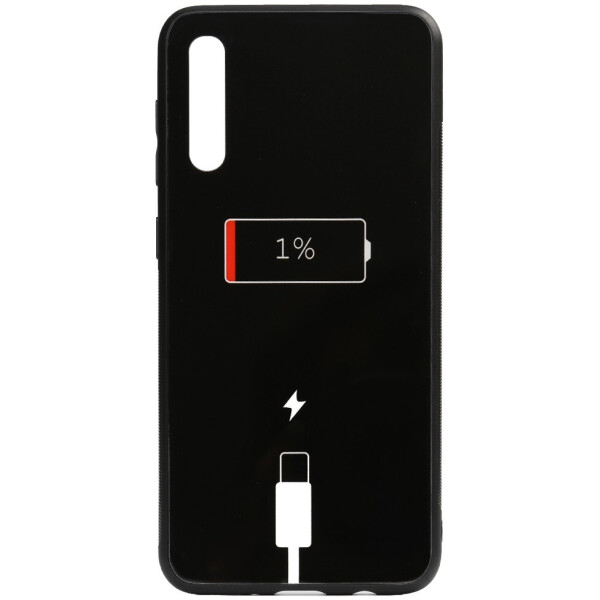 

Чехол-накладка TOTO Cartoon Print Glass Case для Samsung Galaxy A70 Battery Charge