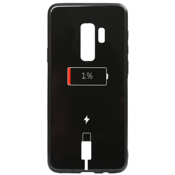 

Чехол-накладка TOTO Cartoon Print Glass Case для Samsung Galaxy S9+ Battery Charge