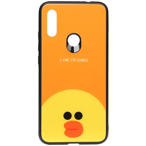 

Чехол-накладка TOTO Cartoon Print Glass Case для Xiaomi Redmi 7 Line friends Sally