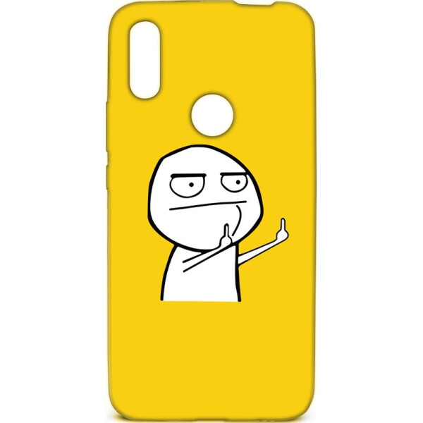 

Чехол-накладка TOTO Cartoon Soft Silicone TPU Case Huawei P Smart Z FK2 Yellow