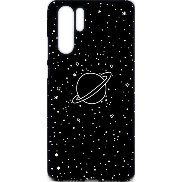

Чехол-накладка TOTO Cartoon Soft Silicone TPU Case Huawei P30 Pro Saturn Black
