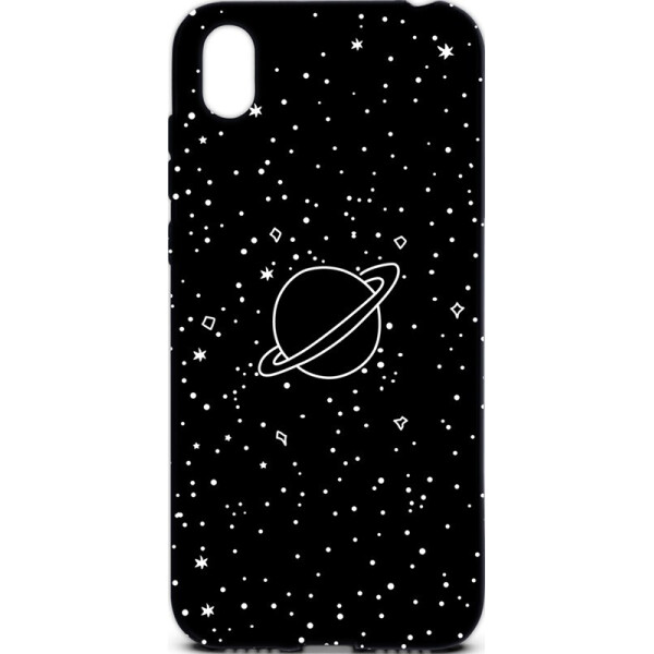 

Чехол-накладка TOTO Cartoon Soft Silicone TPU Case Huawei Y5 2019 Saturn Black