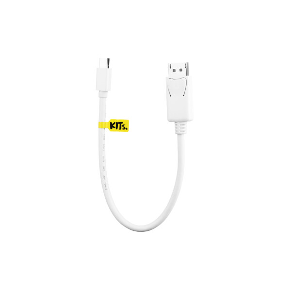 

Kit Minidisplayport To Displayport(Am/am), White, 0.3M