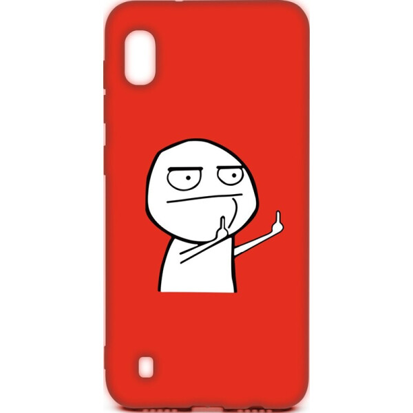 

Чехол-накладка TOTO Cartoon Soft Silicone TPU Case Samsung Galaxy A10 FK 2 Red
