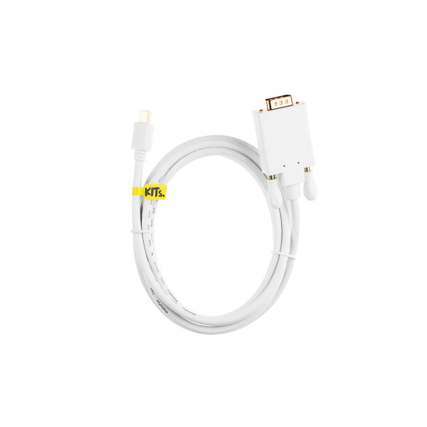 

Kit Minidisplayport To Vga(Am/am), White, 2M