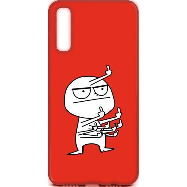 

Чехол-накладка TOTO Cartoon Soft Silicone TPU Case Samsung Galaxy A50 FK 9 Red