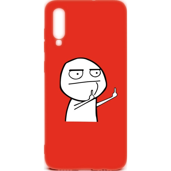 

Чехол-накладка TOTO Cartoon Soft Silicone TPU Case Samsung Galaxy A70 FK 2 Red