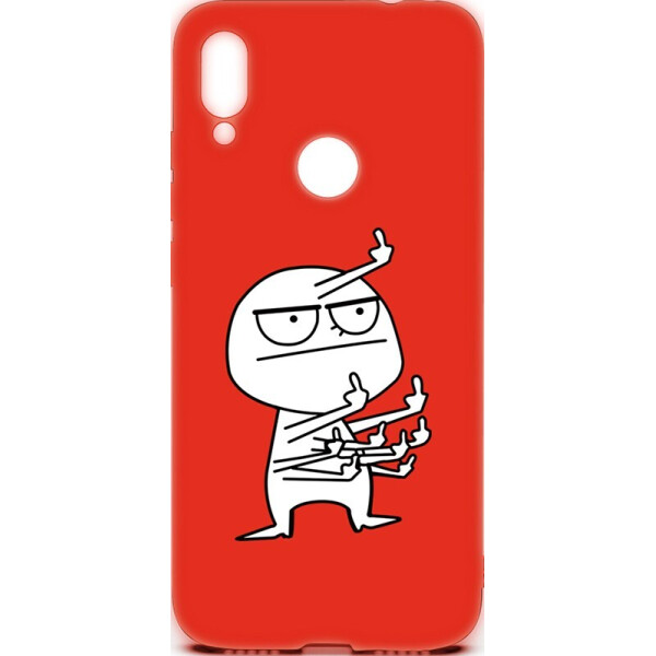 

Чехол-накладка TOTO Cartoon Soft Silicone TPU Case Xiaomi Redmi Note 7 FK9 Red