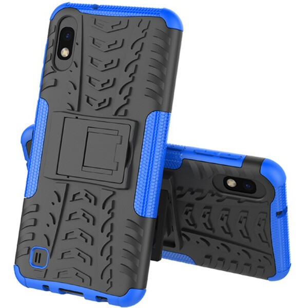 

Чехол-накладка TOTO Dazzle kickstand 2 in 1 phone case для Samsung Galaxy M10 Blue