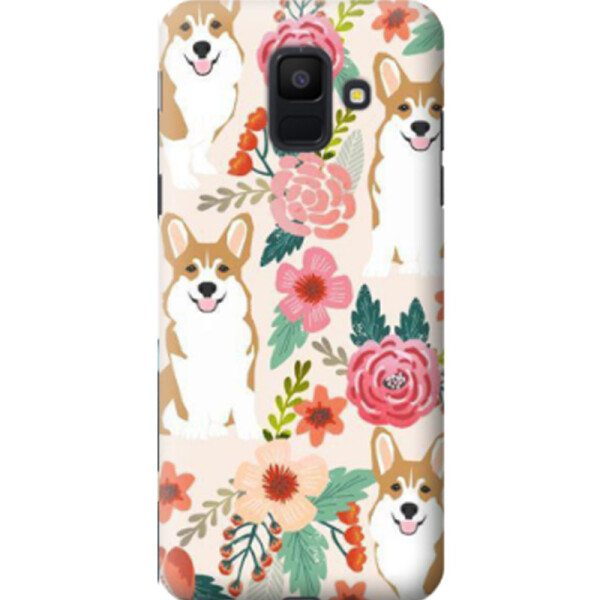 

Дизайнерский чехол Corgi для Samsung Galaxy A6 (2018) (665851)