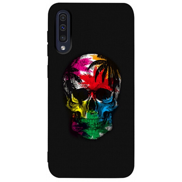 

Чехол-накладка TOTO Matt Tpu 2mm Print Case Samsung Galaxy A50 #29 Skull Black