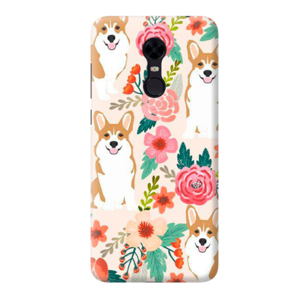 

Дизайнерский чехол Corgi для Xiaomi Redmi 5 Plus (661385)