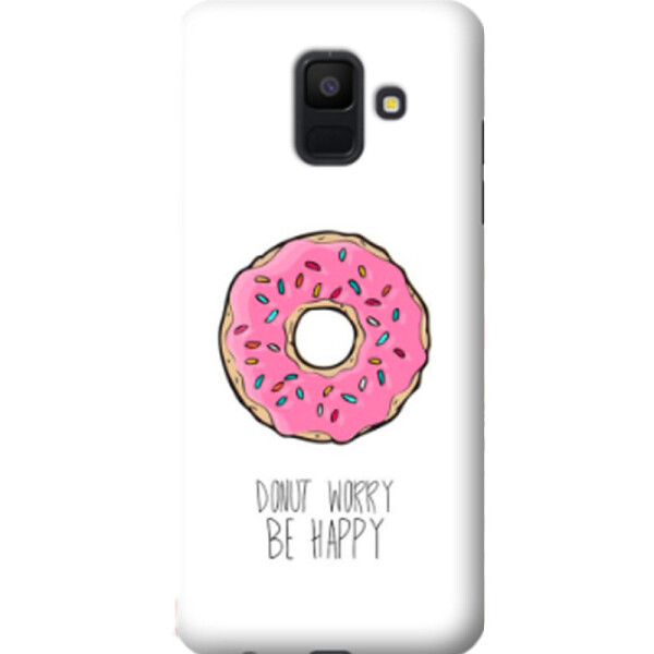 

Дизайнерский чехол Don't worry, be happy для Samsung Galaxy A6 (2018) (665852)