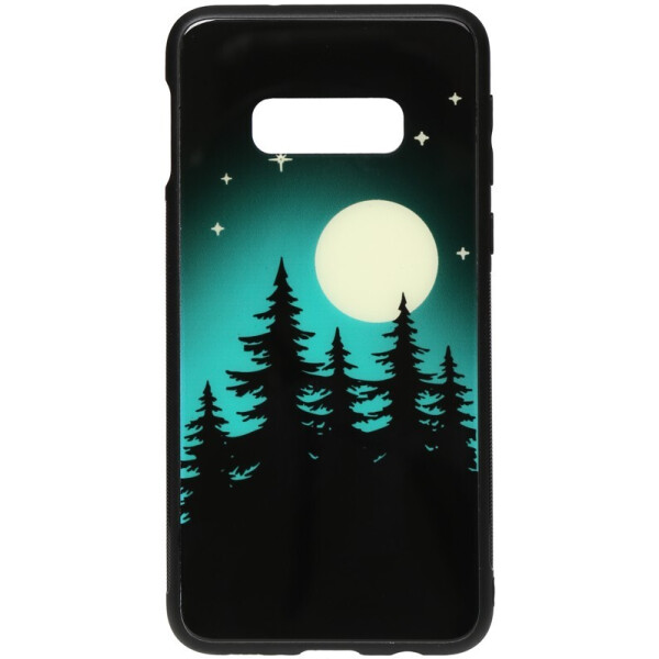 

Чехол-накладка TOTO Night Light Print Glass Case для Samsung Galaxy S10e Full Moon