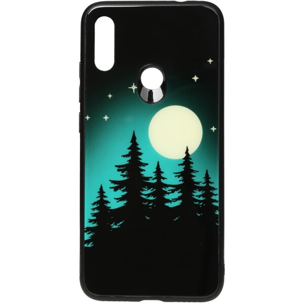 

Чехол-накладка TOTO Night Light Print Glass Case для Xiaomi Redmi Note 7 Full Moon