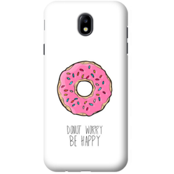 

Дизайнерский чехол Don't worry, be happy для Samsung J730 Galaxy J7 (2017) (664473)