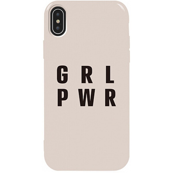 

Чехол-накладка TOTO Pure Tpu 2mm Print Case Apple iPhone X/XS #71 Grlpwr Stone