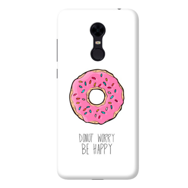 

Дизайнерский чехол Don't worry, be happy для Xiaomi Redmi 5 Plus (661386)