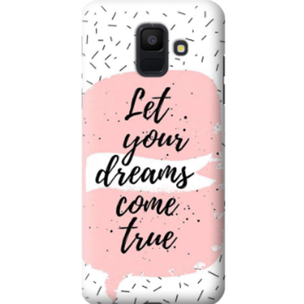 

Дизайнерский чехол Dreams come true для Samsung Galaxy A6 (2018) (665853)