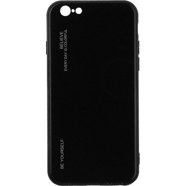 

Чехол-накладка TOTO Tempered Glass Phone Case Gradient для Apple iPhone 6/6S Black