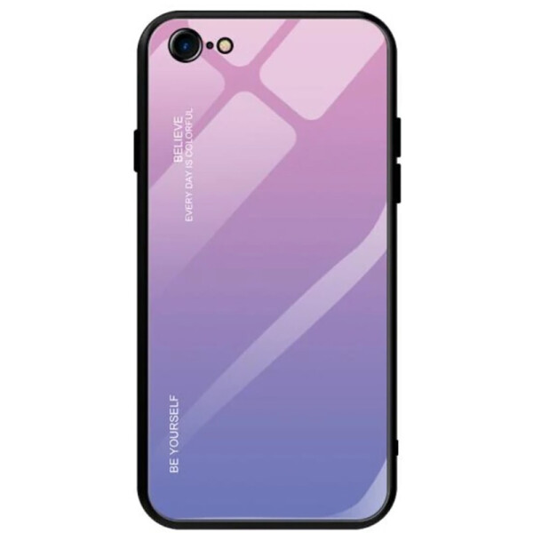 

Чехол-накладка TOTO Tempered Glass Phone Case Gradient для Apple iPhone 6/6S Lilac