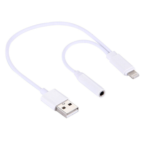 

Адаптер Lightning На 3.5 + Usb