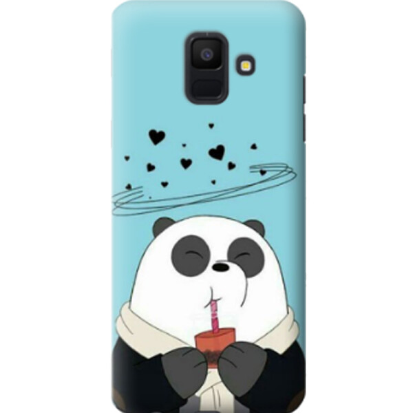 

Дизайнерский чехол Drinking panda для Samsung Galaxy A6 (2018) (665910)