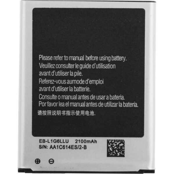 

Аккумулятор TOTO EBL1G6LLU for Samsung i9300 2000 mAh