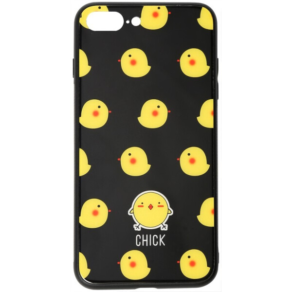 

Чехол-накладка TOTO Cartoon Print Glass Case для Apple iPhone 7 Plus/8 Plus Chick