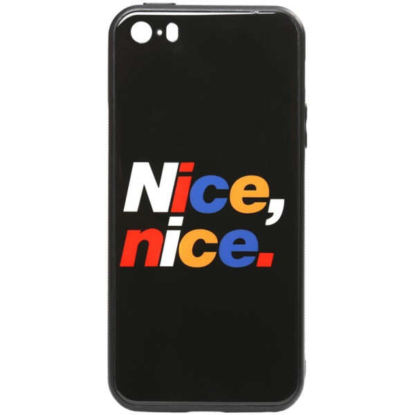 

Чехол-накладка TOTO Cartoon Print Glass Case для Apple iPhone SE/5S/5 Nice, nice.
