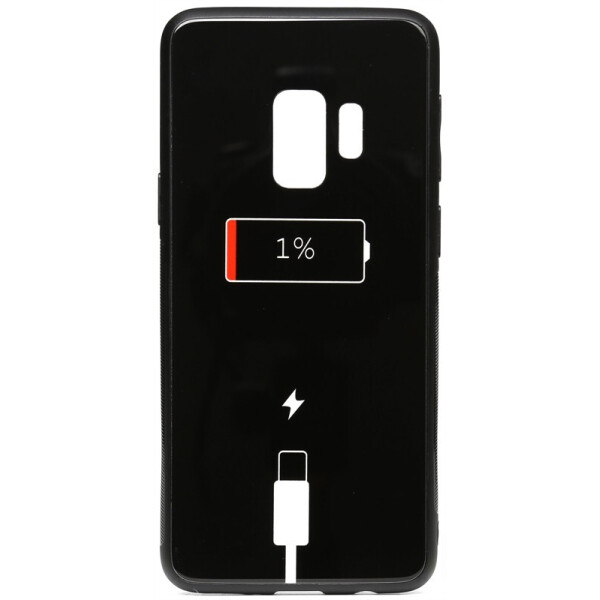 

Чехол-накладка TOTO Cartoon Print Glass Case для Samsung Galaxy S9 Battery Charge