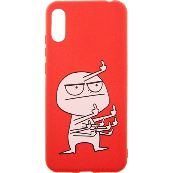 

Чехол-накладка TOTO Cartoon Soft Silicone TPU Case Huawei Y6 2019 FK9 Red